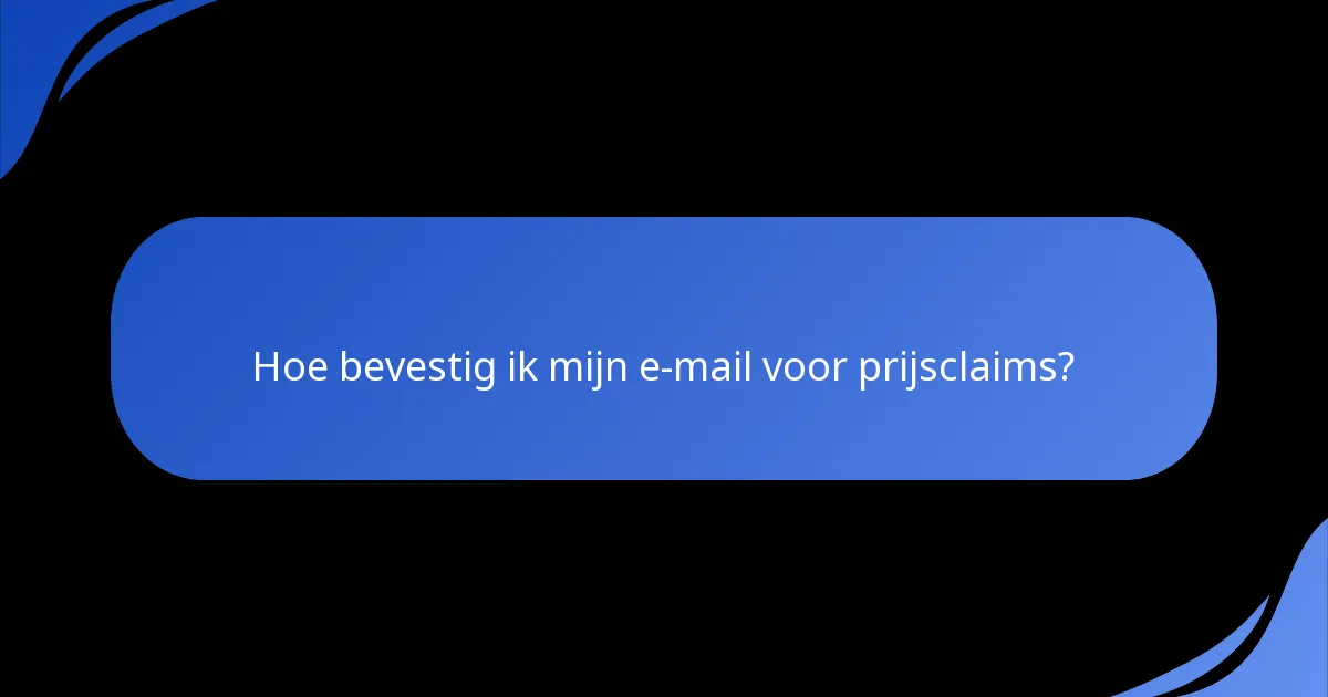 Hoe ontvang ik claimmeldingen voor wipe-event prijzen?