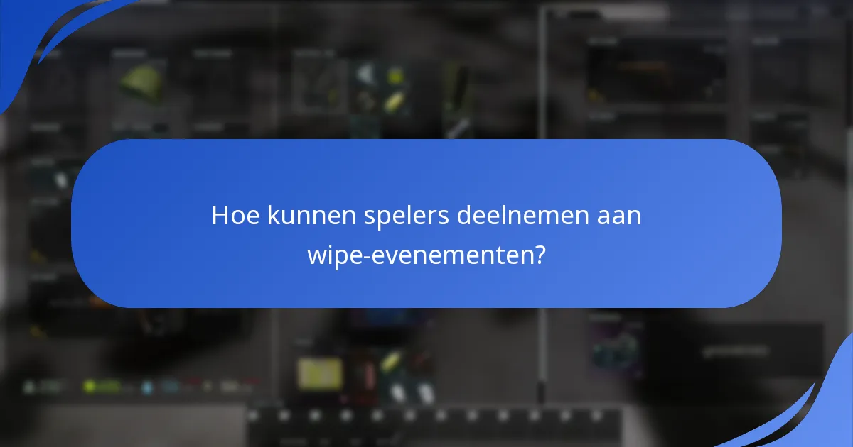 Welke promotionele aanbiedingen zijn beschikbaar tijdens wipe-evenementen?