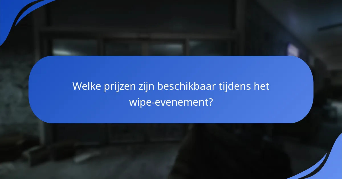 Welke promotionele evenementen zijn gekoppeld aan de wipe?